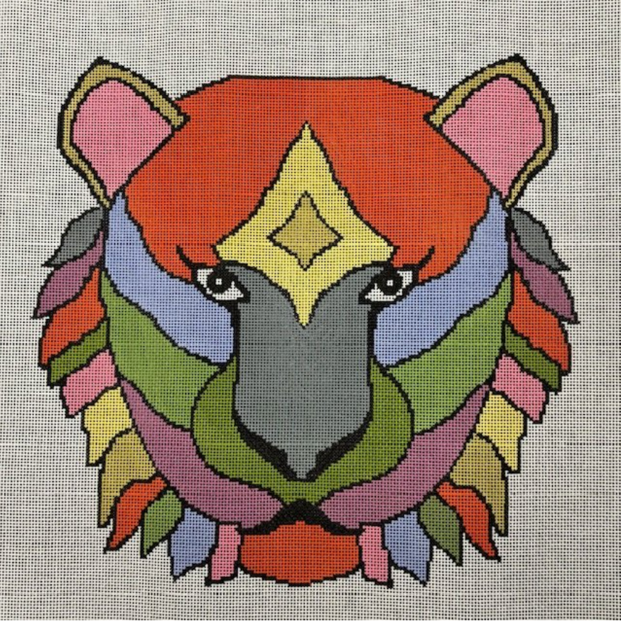 ASIT538 Colorful Tiger