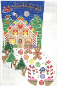 X-803 Gingerbread Stocking