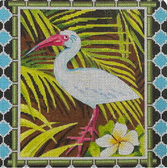AN432 Island Bird with Border