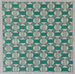IN753 Turquoise Pattern