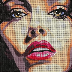 PE251 Close Up Lady Face