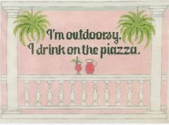 RD461 I'm Outdoorsy - I Drink in the Piazza