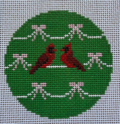 AB-147c Green Cardinal Round