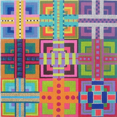 ZE362 Ribbon Squares