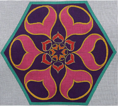 ZEAX120 Eighteen Petals Magenta