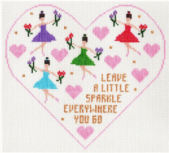 P131 Leave Sparkle Pllow
