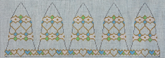 MH5524 Wedding Bell with Pastel Hearts