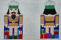 1256 Gingerbread Nutcracker - 2 Sided
