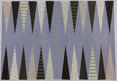 1593-13 Pattern Points Backgammon Board