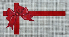 7602 Red Bow Clutch
