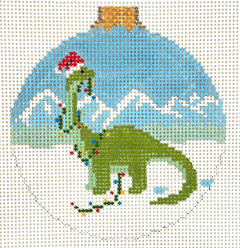 7271-13 Dinosaur in Christmas Lights