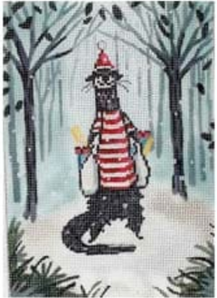 ML-PL16 Otter in Red Sweater