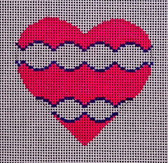 H-64 Bright Pink Heart