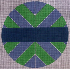 SV-S015 Chevron Sign - Blue and Green