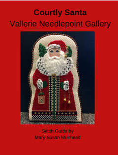 Courtly Santa Stitch Guide
