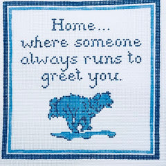 DM-2E Home... Where Someone Always Runs to Greet You - Golden Retriever