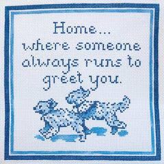 DM-2K Home... Where Someone Always Runs to Greet You - Two Doodles