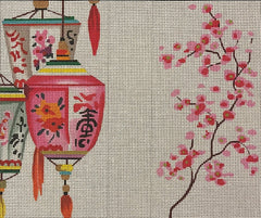 EY248 Paper Lanterns Eyeglass Case