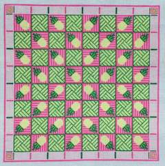 KCD2502 Pineapple Chess/Checkers Board - Pink