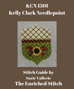 KCN1501 Sunflower Acorn Stitch Guide