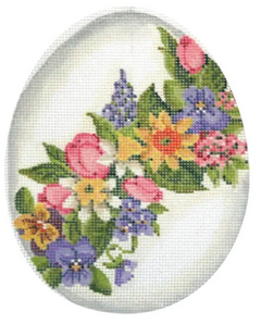 KEA25-18 Victorian Garland Egg
