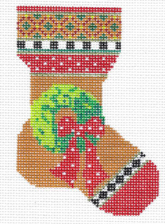KFA09 Wreath Mini Sock