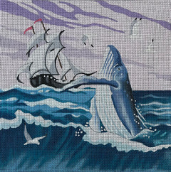 MC493 Whale and Ship