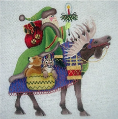B-111 Santa on Moose