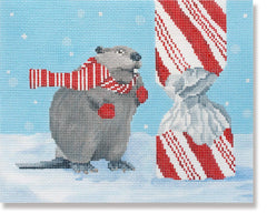 SC-PL63 Beaver with Candy Cane
