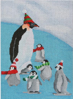 SC-PL45 Papa Penguin with Babies