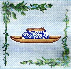 SWB1006 Blue Straw Hat
