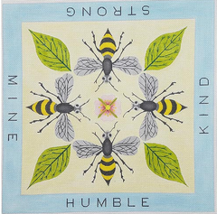 ZE691 Bee Mine, Bee Kind, Bee Humble, Bee Strong
