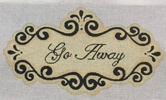 SGN02 Go Away Sign