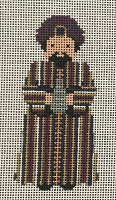 PT-301 Nativity - Wiseman in Purple
