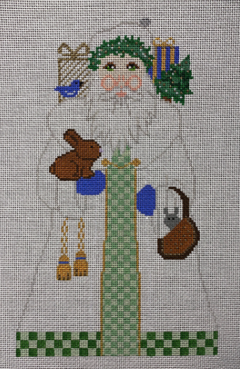 9001 White Santa - 18 mesh