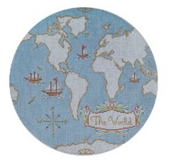 15W-B Atlas Pillow - Light Blue