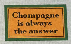 AOK83 Champagne Is Always The Answer - 18 Mesh