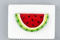 Beau Verre Watermelon Glass Needle Minder