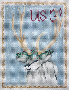 21T-1 Vintage Stamps - Reindeer