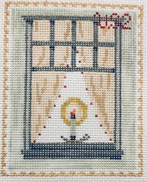 21T-5 Vintage Stamps - Window
