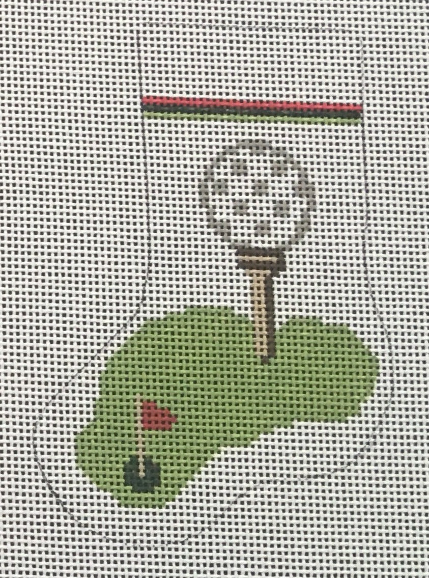 STK228 Tee'd Up Golf Mini Stocking