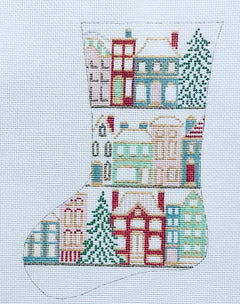 25C Christmastime in the City Mini Stocking