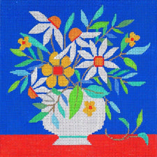 26038 Sunny Day Vase Blue