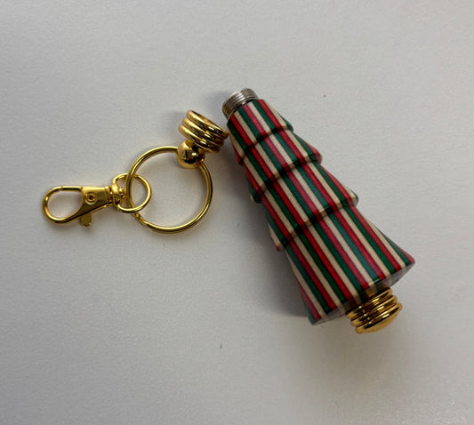 Tree Needle Case - Red, White, and Green