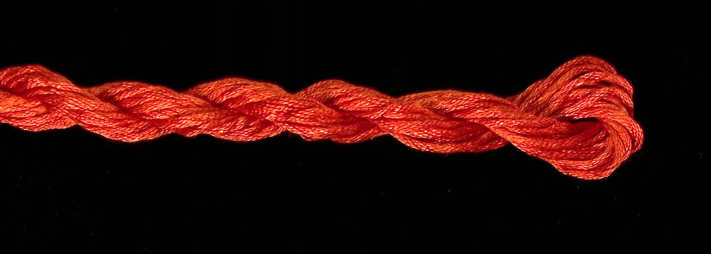 3062 Rust Orange Soie Cristale