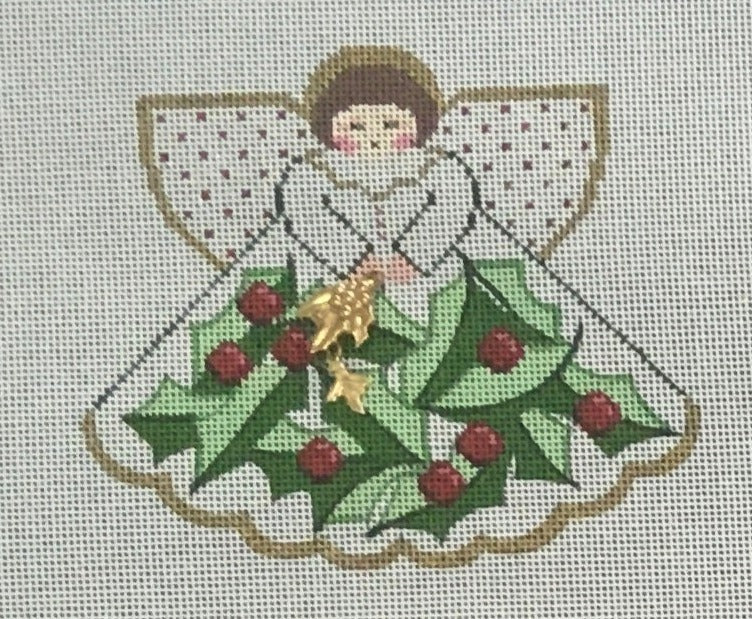 PP996AR Holly Leaves Angel