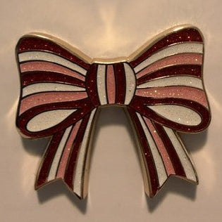 Peppermint Bow Needle Minder