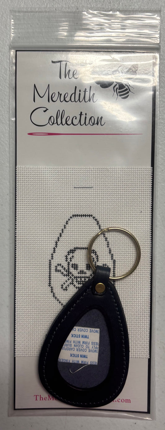 KO-9E Skull and Crossbones Key Fob