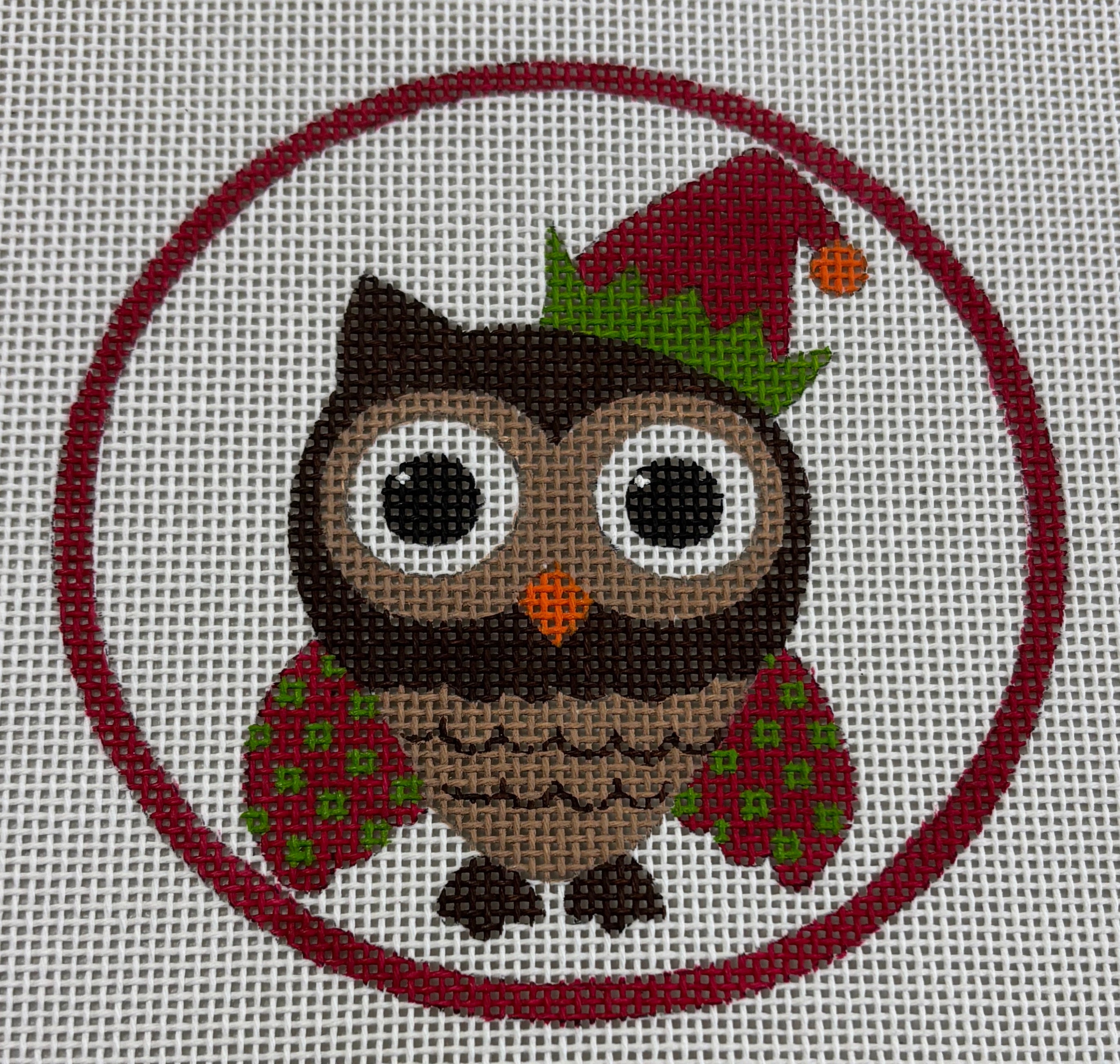 EJ-30D Boy Owl with Elf Hat