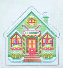 LLN-024 Library Christmas Village